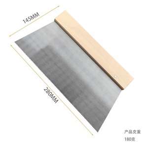Racloir à <span class=keywords><strong>carrelage</strong></span> en acier TGS avec denture, applicateur d'adhésif, truelle, lame A1, autres lames A2 B1 disponibles - Product Image 5