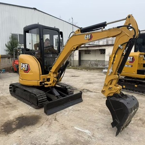 Mini-excavatrice de 3,5 tonnes à vendre, excavatrice compacte de 1 à 3 tonnes, marteau perforateur, mini-excavatrice à usage domestique avec système de changement rapide, compatible Cat 303.5, Cat 303. - Product Image 1