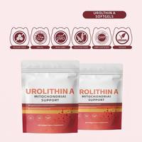 HDK OEM ODM Urolithin A Softgels Soutien Mitochondrial Énergie Cellulaire Grenade Végétalien Halal Sans OGM Sans Gluten