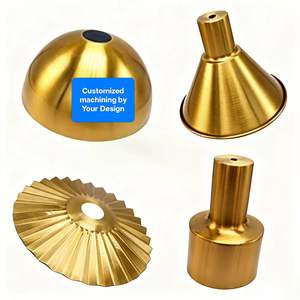 Servicios de Mecanizado CNC y Electroerosión por Hilo Personalizados OEM para Piezas de Pantalla de Lámparas de Aluminio, Cobre y Acero Inoxidable - Product Image 1