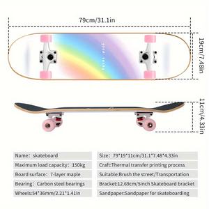 Fournisseur d'usine pour les commandes en gros, planches à roulettes complètes en bois d'érable dur à 7 couches - Product Image 3