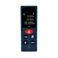 XEAST 60m 80 m 100m télémètre Laser numérique théorème de Pythagore télémètre LCD IP67 évalué 80 grossissement 1 an