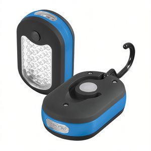 Lampe magnétique Fervi 24 Plus 3 LED rechargeable avec crochet et indicateur LED, fabriquée en Italie - Product Image 2