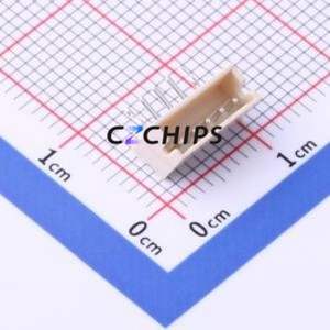 HC-ZH1.5-5AW Wire-to-Board Pin Header Bent Lead Through Hole,P=1.5mm Connector 1x5P 1.5mm Right Angle Insert ZH - Product Image 1