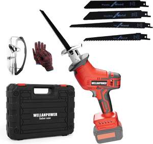 <span class=keywords><strong>Scie</strong></span> alternative sans fil Caractéristiques de sécurité Jeu de 4 lames de <span class=keywords><strong>scie</strong></span> pour la coupe du bois/métal/PVC <span class=keywords><strong>Scie</strong></span> <span class=keywords><strong>sabre</strong></span> portable - Product Image 2