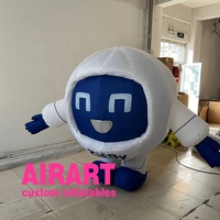 Costume de mascotte robot, costumes de robot gonflables à LED nouvellement conçus pour la décoration d'exposition, costume de robot adulte avec lumière LED