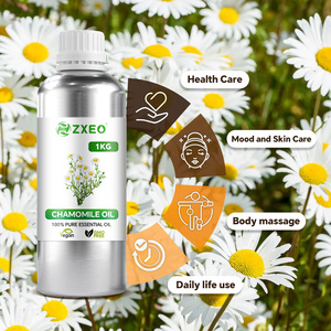Huile Essentielle de Camomille Pure 100% Naturelle à Étiquette Personnalisée pour l'Aromathérapie, Huile de Camomille Naturelle pour le Sommeil, les Massages Corporels et les Soins de la Peau - Product Image 4