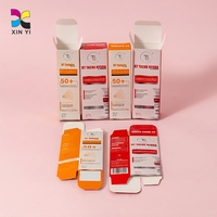 Boîte cosmétique personnalisée haut de gamme pour l'emballage des crayons à sourcils et des eye-liners, en carton avec laminage mat, écologique, livraison rapide, logo personnalisé