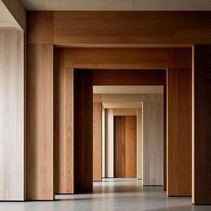 VELL Großhandel Hochwertiges Teakholz Ahornholz furnier Walnuss wurzel Wurzelholz Geschnittenes Engineering Holz furnier - Product Image 6