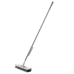 Cepillo para suelo de baño 5 en 1, multifuncional, para limpieza de azulejos, con mango largo y cerdas de nailon para juntas y superficies - Product Image 3