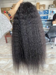 Naturale 4C vergine Afro crespo <span class=keywords><strong>capelli</strong></span> ricci <span class=keywords><strong>capelli</strong></span> umani estensioni <span class=keywords><strong>di</strong></span> <span class=keywords><strong>coda</strong></span> <span class=keywords><strong>di</strong></span> <span class=keywords><strong>cavallo</strong></span> reali crespi ricci <span class=keywords><strong>capelli</strong></span> per le donne - Product Image 5