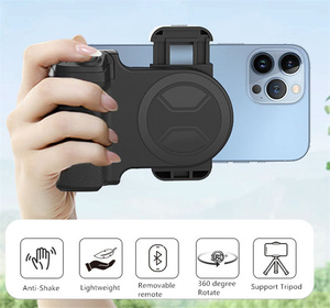 Có thể tháo rời không dây điều khiển từ xa máy ảnh vlogging Kit ổn định cầm tay mạnh mẽ từ điện thoại Rig chủ đứng màn trập - Product Image 6