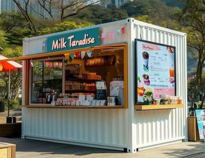 プレハブおよびコンテナハウス二層軽量二層パークスーパーマーケットモール用 - Product Image 4