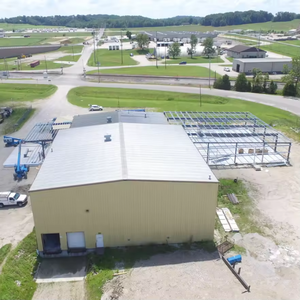 Conception personnalisée Bâtiment préfabriqué en acier de qualité Q345 Bailey Bridge Ware Maison Atelier Construction à ossature métallique Traitement de pliage - Product Image 2