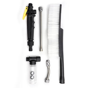 Kit de Herramientas de Lavado, Pistola de Agua de Alta Presión con Flujo Ajustable, para Lavado de Autos y Riego de Jardines, Juego de Plástico - Product Image 1
