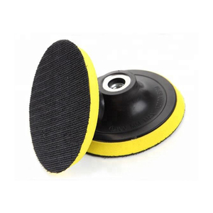 M14 125mm nhựa cao su bọt backer tấm móc vòng tùy chỉnh độ cứng trung bình đánh bóng công cụ mài mòn OEM/ OBM hỗ trợ - Product Image 1