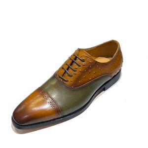 Zapatos de Negocios de Alta Calidad para Hombre, Zapatos Oxford con Cordones, con Función de Aumento de Altura, Estilo de Oficina, Adecuados para Bodas y Fiestas - Product Image 3