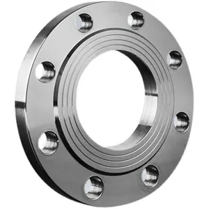 Tubulação de aço inoxidável flange assoalho soquete soldagem pescoço flange após forjamento CNC máquina processamento alta precisão AI carro peças