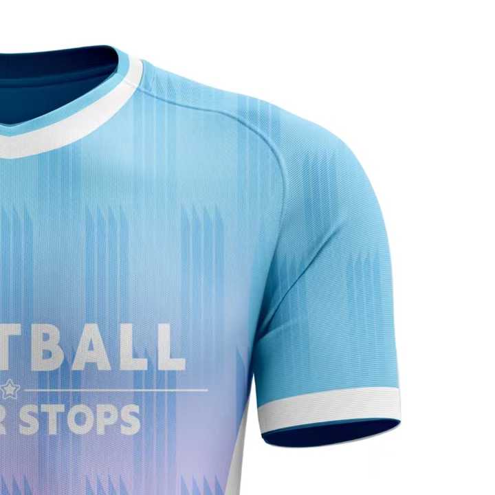 Customized Men's Soccer Uniform Set Student Competition Equipment with