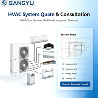 Paket HVAC Seluruh Bangunan Rumah Sakit Hewan Peliharaan, Pemanasan Pendinginan Terintegrasi, Kontraktor Umum Turnkey
