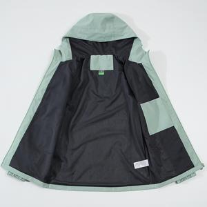 <b>Thin</b> Pure Color 100% Polyester <b>Waterproof</b> Breathable Clothing Fleece Woman Outdoor Hooded <b>Jacket</b> Sun protection <b>Jacket</b> - Product Image 3