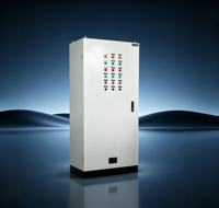 Boîtier de distribution pour variateur de fréquence (VFD) en acier au carbone, installation au sol, indice de protection IP66, capacité 1000A pour la vitesse du moteur