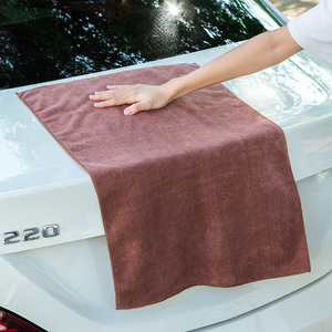 <b>Dust</b> Absorption Microfiber Car Window Cleaning <b>Cloths</b> Custom Long Short Pile Microfiber Towel Car Cleaning - Product Image 5