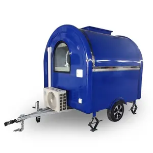 SL-6 customizable ice cream hot dog food trucks coffee food cart popular in Canada