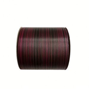 Rollo de cinta sólida de PP Floral Jumbo de 4 pulgadas y 50 yardas, resistente al agua, hojas verdes, rizado abigarrado, hecho de plástico duradero - Product Image 2