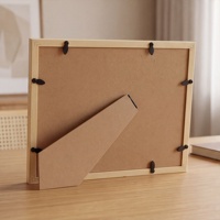 Cadre photo en bois massif naturel, à suspendre au mur ou à poser sur table, cadres photo modernes pour la maison ou le bureau, vente en gros