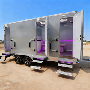 Di Động Di Động Ngoài Trời Prefab Thép Nhà Vệ Sinh Cho Công Viên Vườn Tổ Chức Sự Kiện Sử Dụng Giá Rẻ Di Động Nhà Vệ Sinh Cho Bán - Product Image 1
