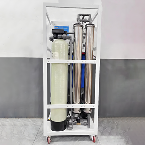 Système de purification d'eau intégré sur châssis mobile avec réservoirs de <span class=keywords><strong>sable</strong></span> et de charbon, filtration de précision par osmose inverse et filtration multiple - Product Image 3