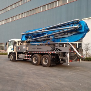 Pompes à béton JIUHE personnalisées 30m 38m 52m 58m 62m 70m, camion à flèche à béton télécommandé, camion à béton, pompe à béton - Product Image 4