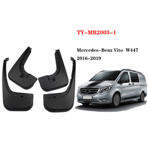 Güçlü tokluk araba çamurluklar çamurluklar Mercedes Benz Vito V260 V260L 2016-2020 araba aksesuarları çamur <span class=keywords><strong>Flaps</strong></span> Splash Guard - Product Image 4