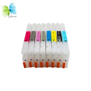 8 видов цветов 350 мл многоразовый картридж для принтеров EPSON 7800 9800 7880 9880