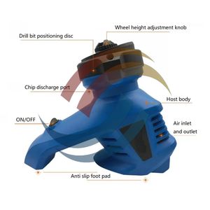 Meracly 3-12Mm Elektrische Boor-Boor-Slijpmachine Voor Gefrituurde Deegdraaiingen - Product Image 3