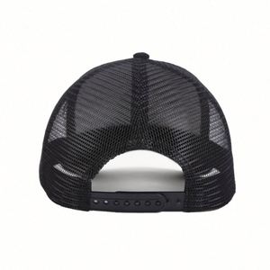 Wholesale Suede 5 Panel Breathable & Waterproof Trucker Mesh Caps Silk Screen Printing Custom Logo Outdoor Sporty Casual <b>Hats</b> - Product Image 4