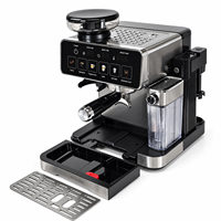 Machine à expresso Bean to Cup pour la maison, préparation en une seule touche d'expresso, cappuccino, latte, lait chaud ou froid, mousse de lait, avec moulin intégré