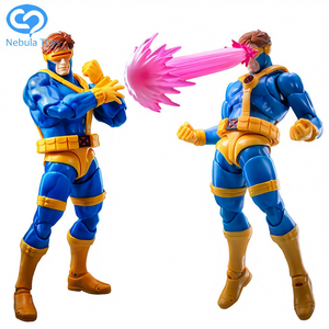 Figura de Acción de Cyclops Scott Summers de Mustang Toyz, Escala 1/12, con Ojo Láser, Mutante, PVC, Modelo Coleccionable, Articulado, Regalo, <span class=keywords><strong>Marvel</strong></span>, 15 cm - Product Image 1