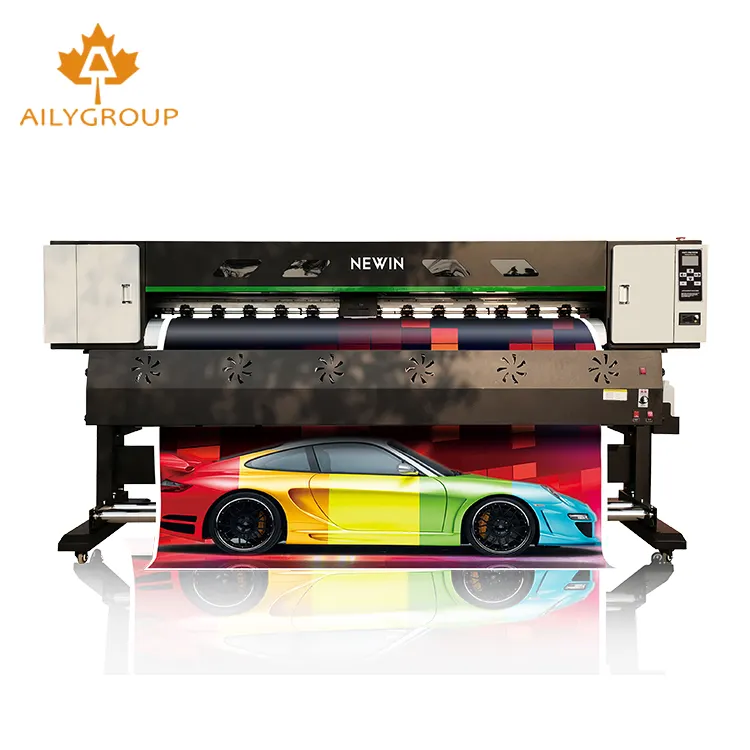 Самый дешевый плоттерный принтер и резак 1,8 м с одной головкой I3200 Dx5 широкоформатный Эко-растворитель печатная машина