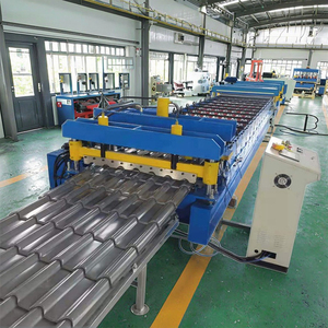 Nhà Máy Tùy Chỉnh Nigeria Bán Hàng Đầu Bằng Kính Mái Kim Loại Metapo Tile Roll Forming <span class=keywords><strong>Machine</strong></span> Máy Móc Vật Liệu Xây Dựng - Product Image 1