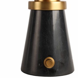 Cone <b>Table</b> Lamp With Marble Base Modern Accent Lamp For Bedroom Living Room <b>Bedside</b> Desk Use Decorative - Product Image 5