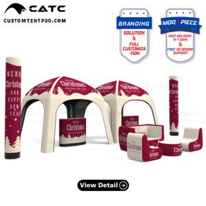 Ensemble <span class=keywords><strong>de</strong></span> meubles gonflables <span class=keywords><strong>de</strong></span> tente <span class=keywords><strong>de</strong></span> dôme gonflable <span class=keywords><strong>de</strong></span> Noël <span class=keywords><strong>de</strong></span> CATC logo imprimé par coutume résistant aux intempéries durable imperméable pour - Product Image 1