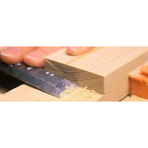 KENDO Jeu de ciseaux de menuisier à pointe droite 10mm avec manche en plastique et en acier pour le travail du bois - Product Image 5