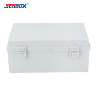 Boîte de jonction Seabox de haute qualité, étanche IP65, anti-poussière, en plastique ABS, certifiée CE RoHS, grise, 300*400*170, plage de température