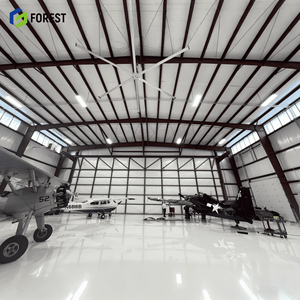 Hangar de Acero de Gran Envergadura, Estructura Modular Resistente para Almacenamiento de Aviones, Edificio Comercial para Depósito de Aviación - Product Image 3