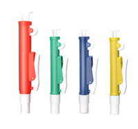 Pompe à pipette de laboratoire de haute qualité avec quatre couleurs 2ml/5ml/10ml/25ml Support OEM