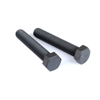 Vis hexagonales plaquées PTFE ASME B18.2.2 / ASME B18.2.1 ASTM B7 avec écrous hexagonaux