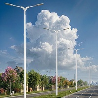 Postes de Alumbrado Público Octogonales OEM ODM de 3m-15m o Personalizados, Galvanizados en Caliente, Acero Q355, Aplicación en Carreteras, Diseño Personalizado, CE ISO