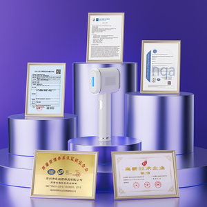 جهاز Moolweel T023K بتقنية التبريد بالياقوت الثلجي لإزالة الشعر بالنبض الضوئي المكثف للاستخدام المنزلي، ليزر ياقوتي لإزالة الشعر الناشب تحت الجلد، بعلامة تجارية مخصصة OEM ODM - Product Image 6